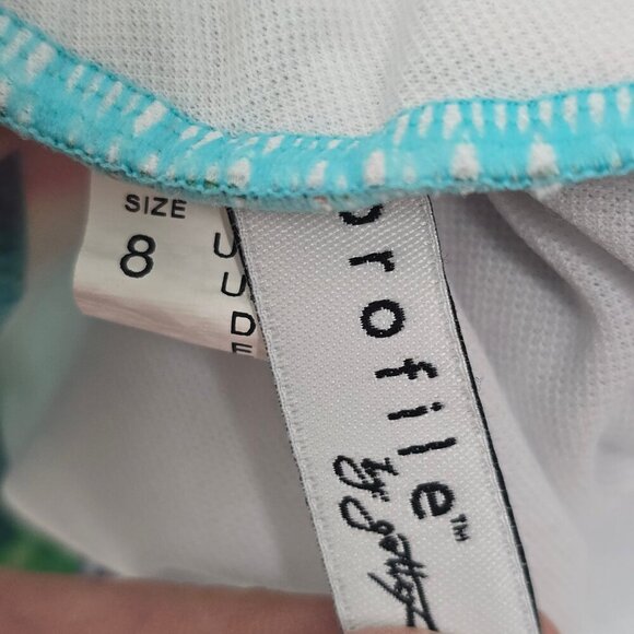 Profile by Gottex Jasmin Colorful Ruched Bandeau Tankini Top - Picture 10 of 11